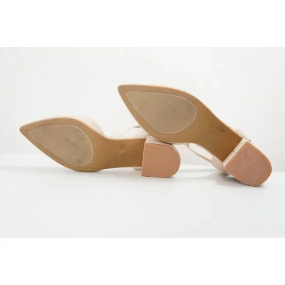 Dream Pairs Chunky Heels, Ankle Straps, Nude - Picture 6 of 7